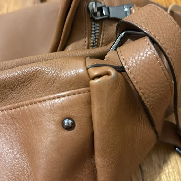 Aimee Kestenberg Bali Backpack pebbled genuine leather cognac brown - threedaughtersproperties.com Aimee Kestenberg Bali Backpack pebbled genuine leather cognac brown - threedaughtersproperties.com